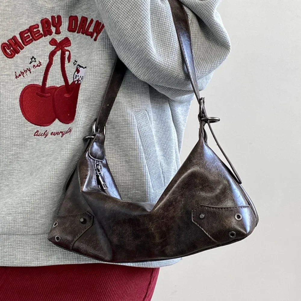 Spicy Girl Y3K Wasteland Leather Bag