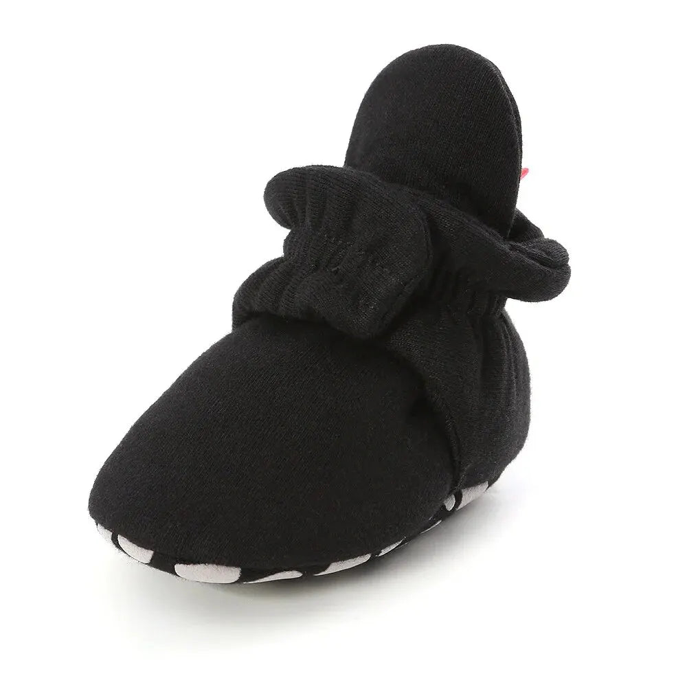 Toddler First Walkers Booties Cotton Comfort Soft Anti-slip Warm Infant Baby Boy Girl Shoes