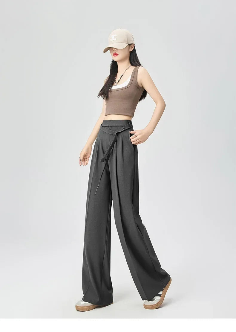 Women's Loose Drapey Suit Pants