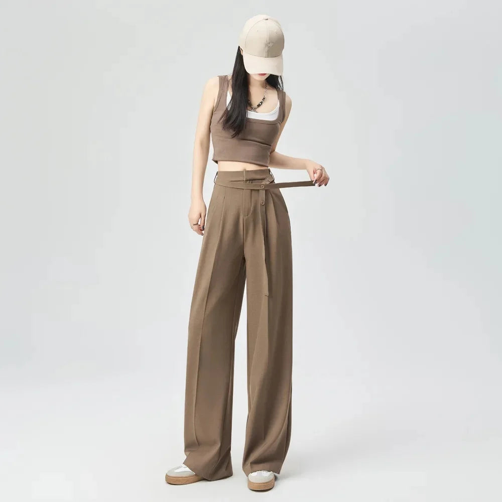 Women's Loose Drapey Suit Pants