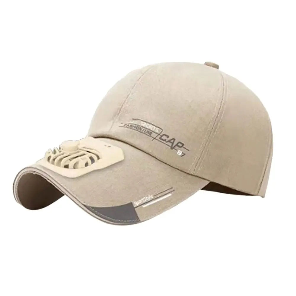 Animal Patterns Sunscreen Chargeable Fan Hat with