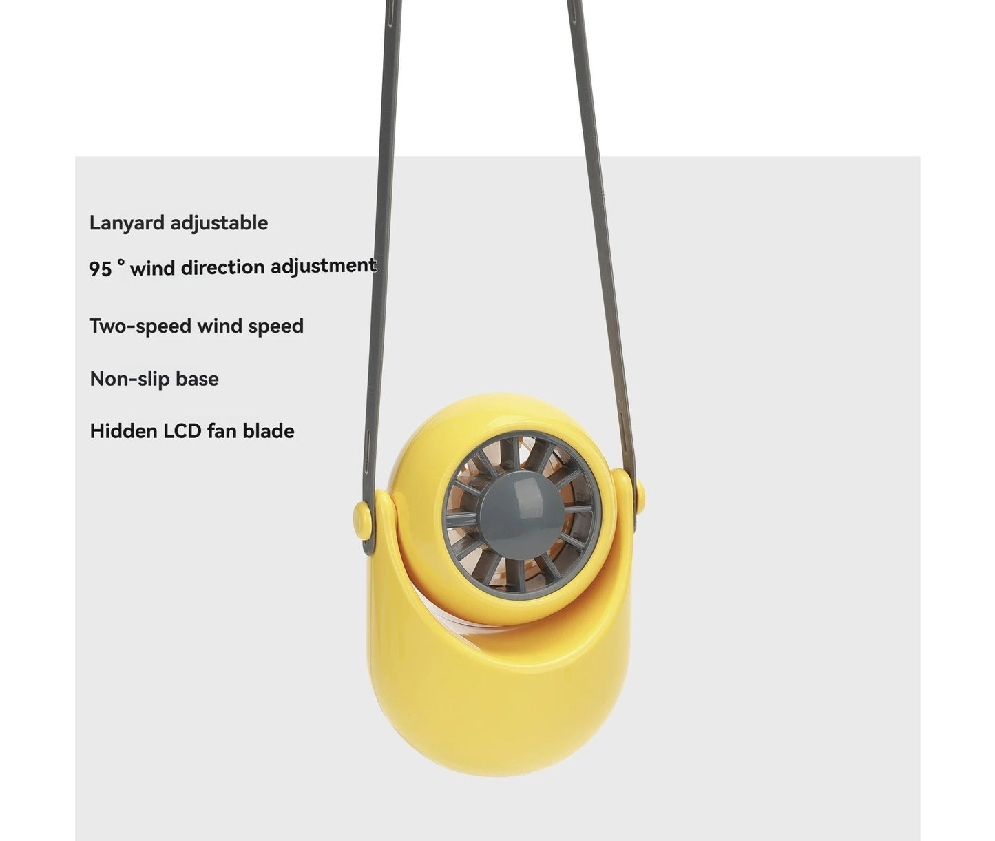 2025 Ultra-Quiet Hands-Free Neck Fan