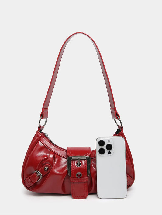 Spicy Girl Y2K Wasteland Leather Bag