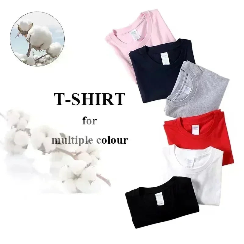 Summer Streetwear New Arrival T-Shirt - Fashion Unisex Oversized Round Neck