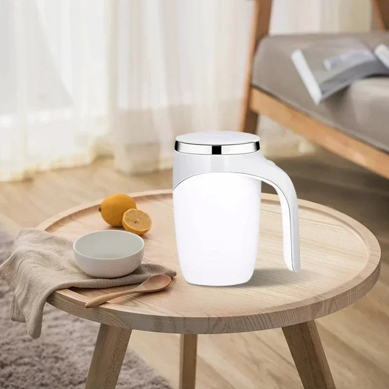 Electric Portable Coffee Stirring Cup Mug Stainless Shaker