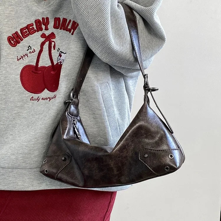 Spicy Girl Y3K Wasteland Leather Bag