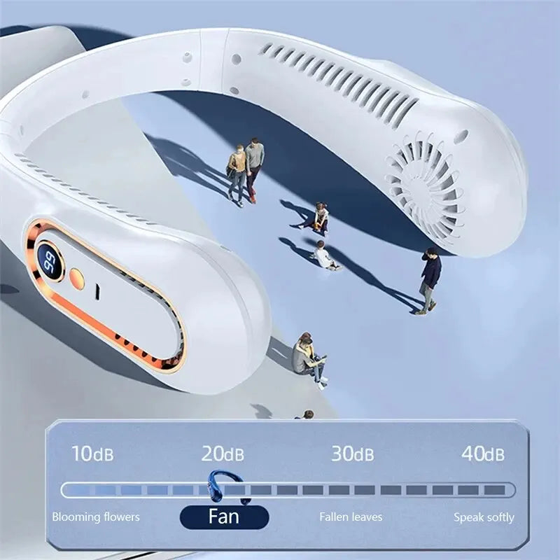Mini Ultra Long Life Silent Neck Fan
