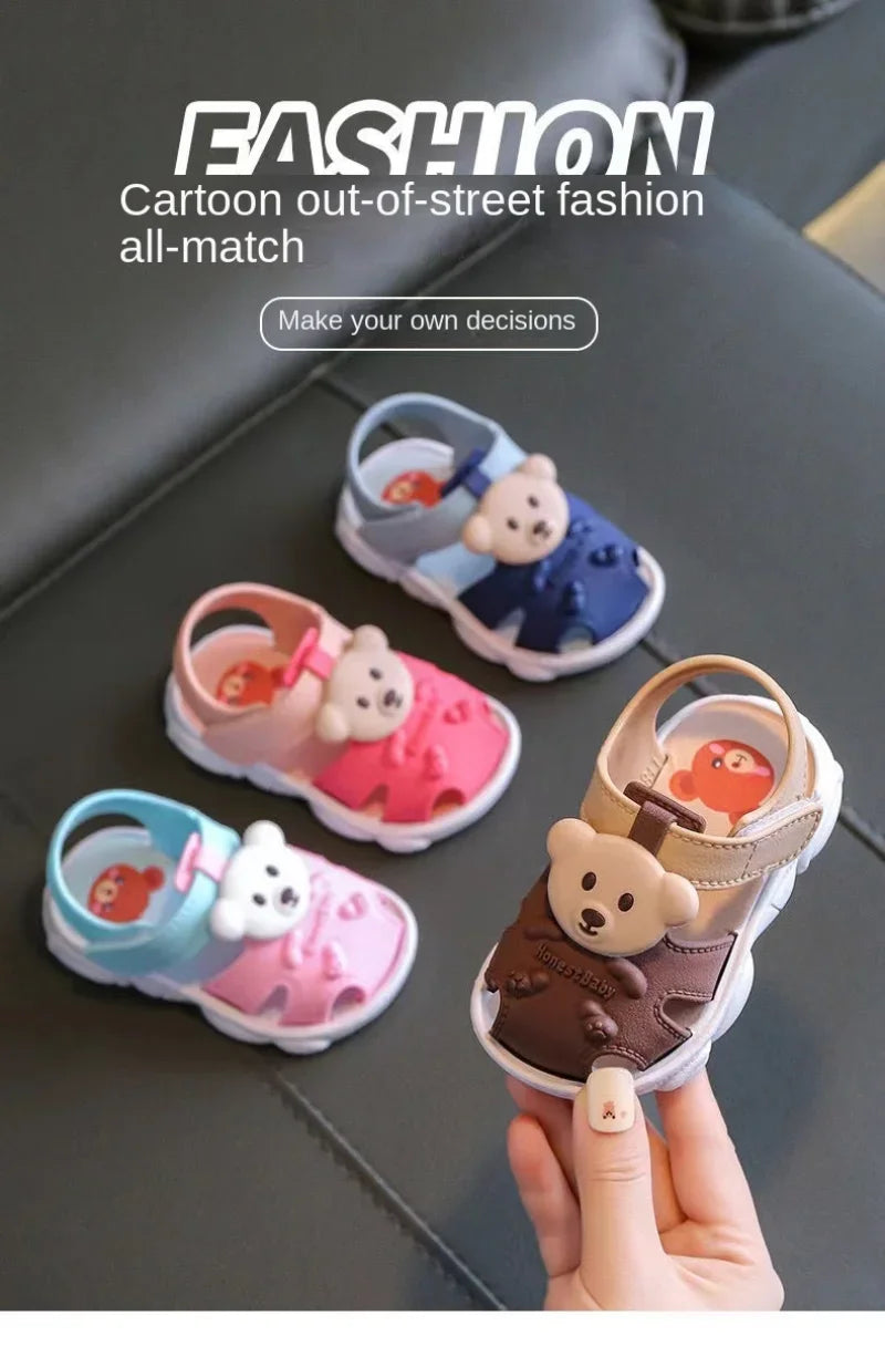 Children Cartoon Beach Sandals