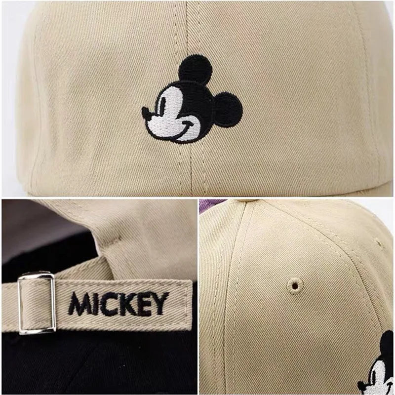 Unisex Cap Mickey Cartoon Cotton Cap For Men Women StreetWear