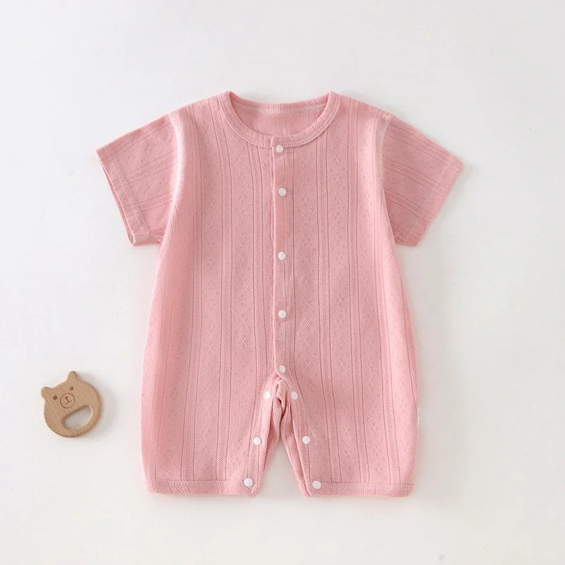 Baby Short Sleeved Jumpsuit Summer