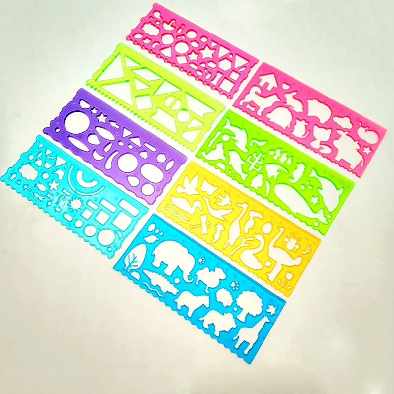 Geometry Spirograph Drawing Stencil Set  Kids Educational Toy