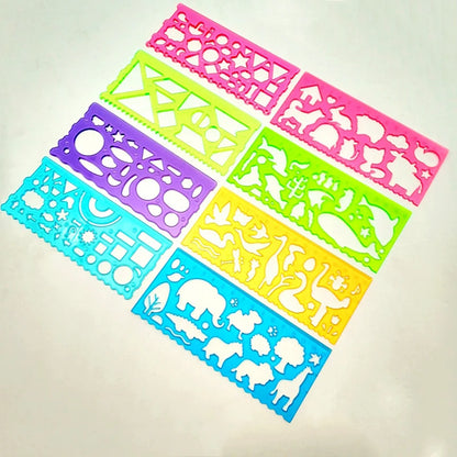 Geometry Spirograph Drawing Stencil Set  Kids Educational Toy