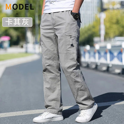 Cotton Cargo Pants Summer Sweatpants