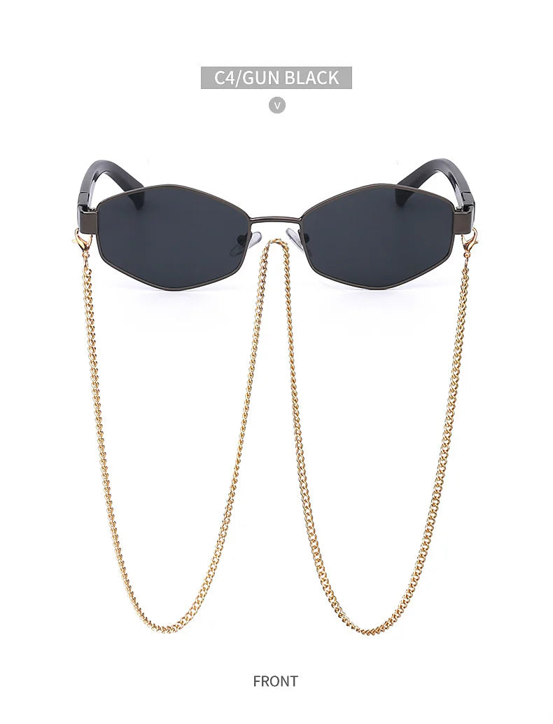Luxury Brand Designer Punk SunGlasses