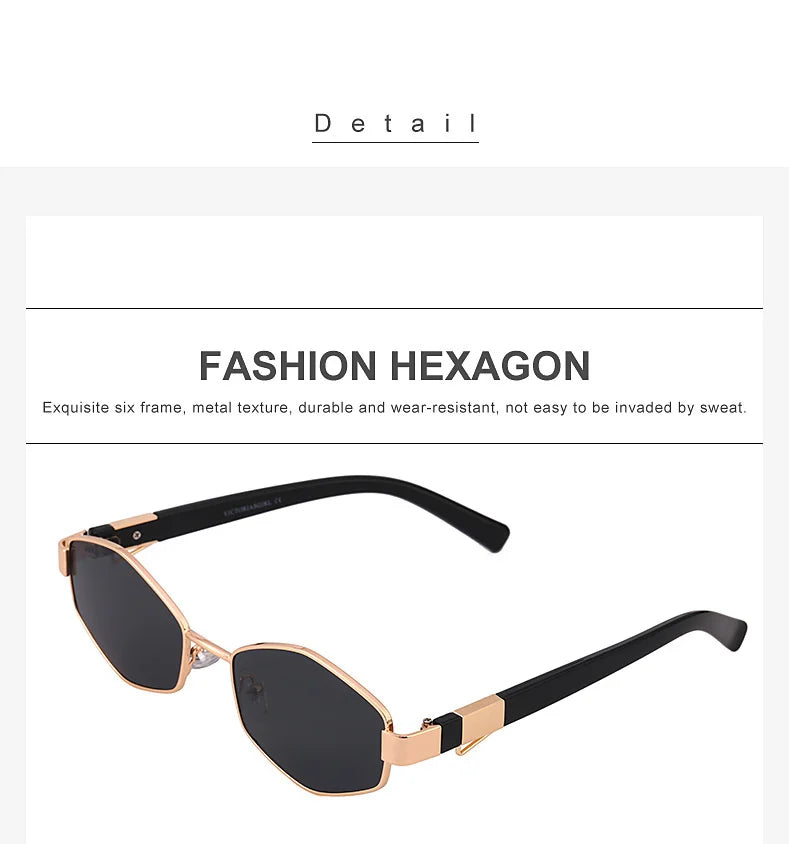 Luxury Brand Designer Punk SunGlasses