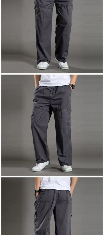 Cotton Cargo Pants Summer Sweatpants