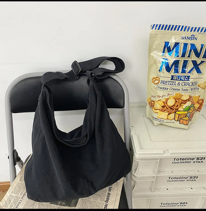 Trendy Canvas School Tote