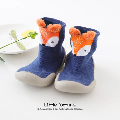 Infant Kids Rubber Soft Non-Slip Sole  Casual Shoes