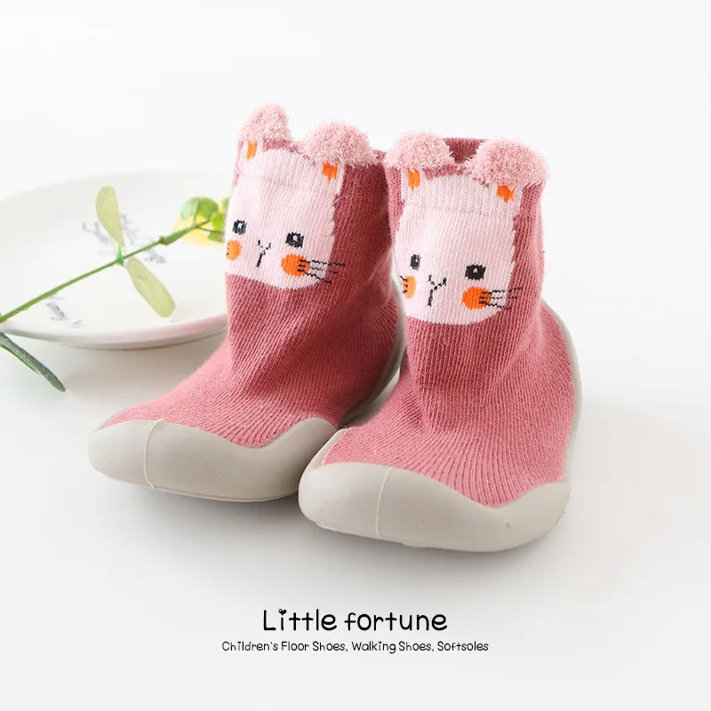 Infant Kids Rubber Soft Non-Slip Sole  Casual Shoes