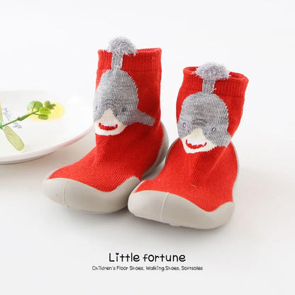 Infant Kids Rubber Soft Non-Slip Sole  Casual Shoes