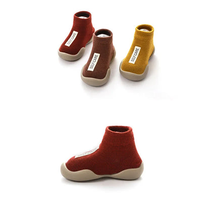 Infant Kids Rubber Soft Non-Slip Sole  Casual Shoes