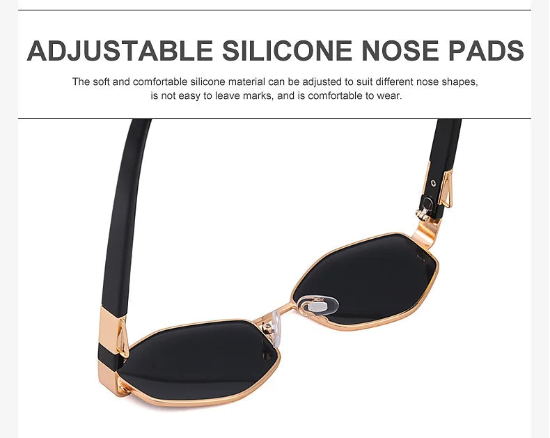 Luxury Brand Designer Punk SunGlasses