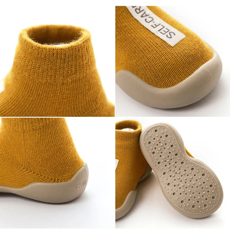 Infant Kids Rubber Soft Non-Slip Sole  Casual Shoes