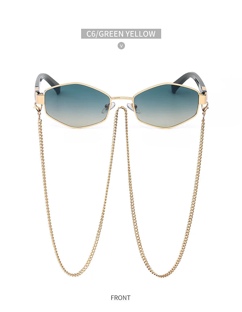 Luxury Brand Designer Punk SunGlasses