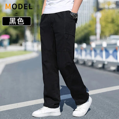 Cotton Cargo Pants Summer Sweatpants