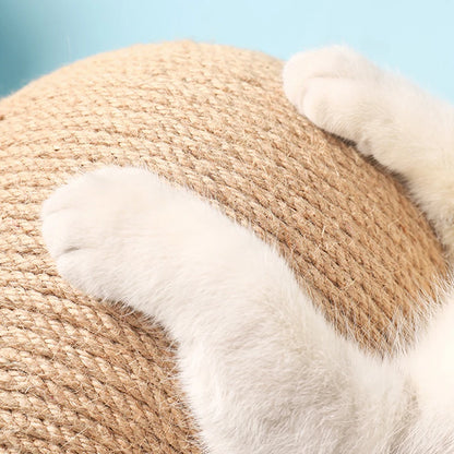 Cat Scratching Ball Toy Kitten Sisal Rope