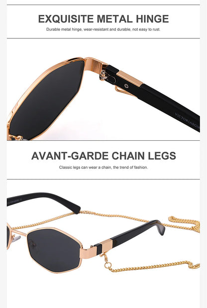 Luxury Brand Designer Punk SunGlasses
