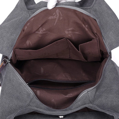 Bolsos Muje Vintage Canvas Shoulder Bag
