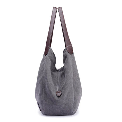 Bolsos Muje Vintage Canvas Shoulder Bag