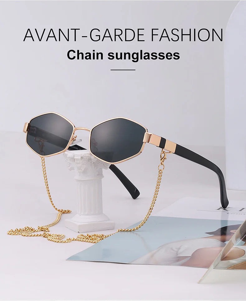 Luxury Brand Designer Punk SunGlasses