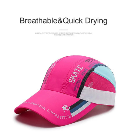 Quick Drying Thin Breathable Baseball Cap