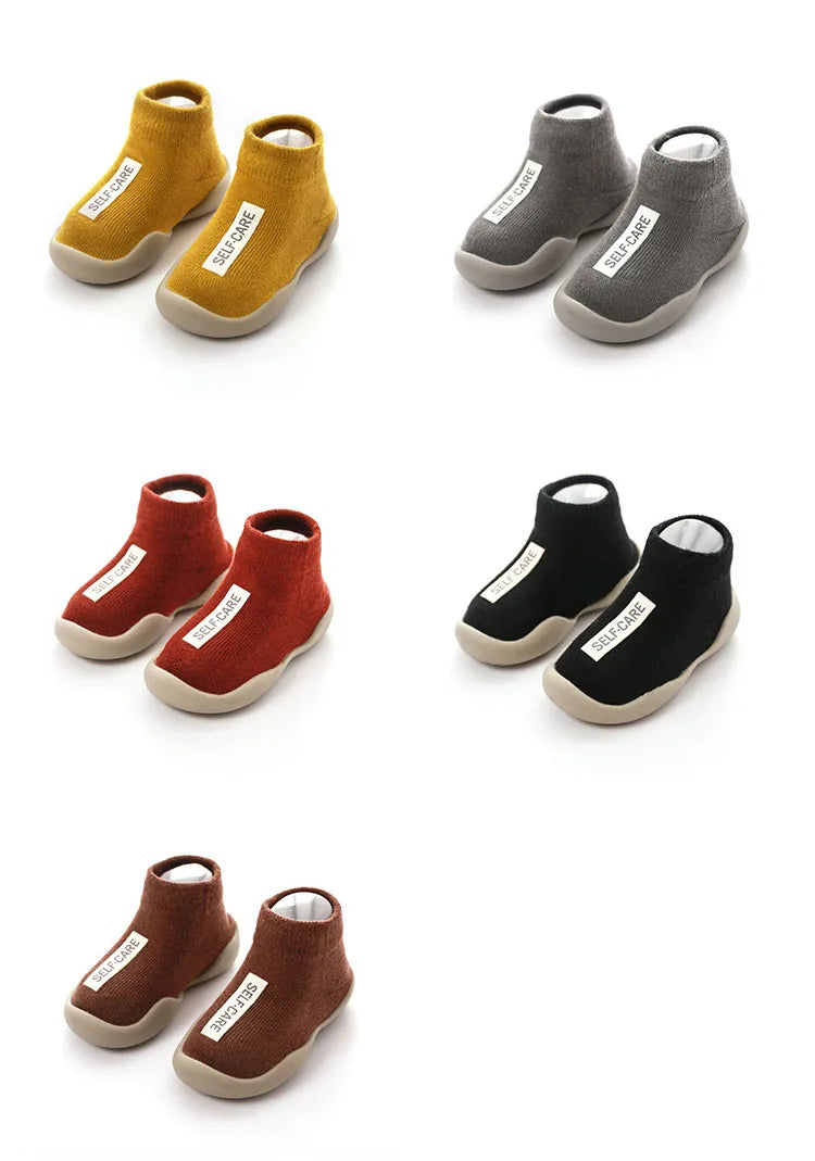 Infant Kids Rubber Soft Non-Slip Sole  Casual Shoes