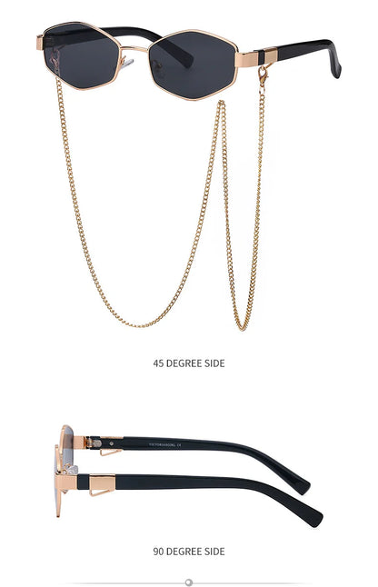 Luxury Brand Designer Punk SunGlasses