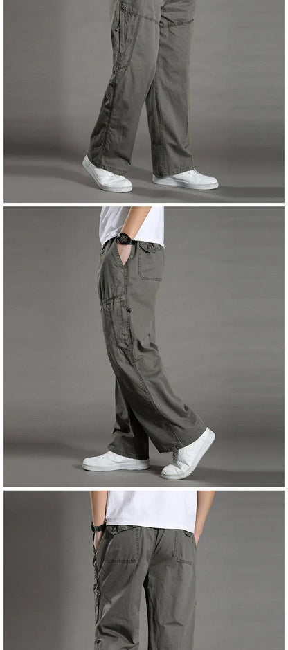 Cotton Cargo Pants Summer Sweatpants