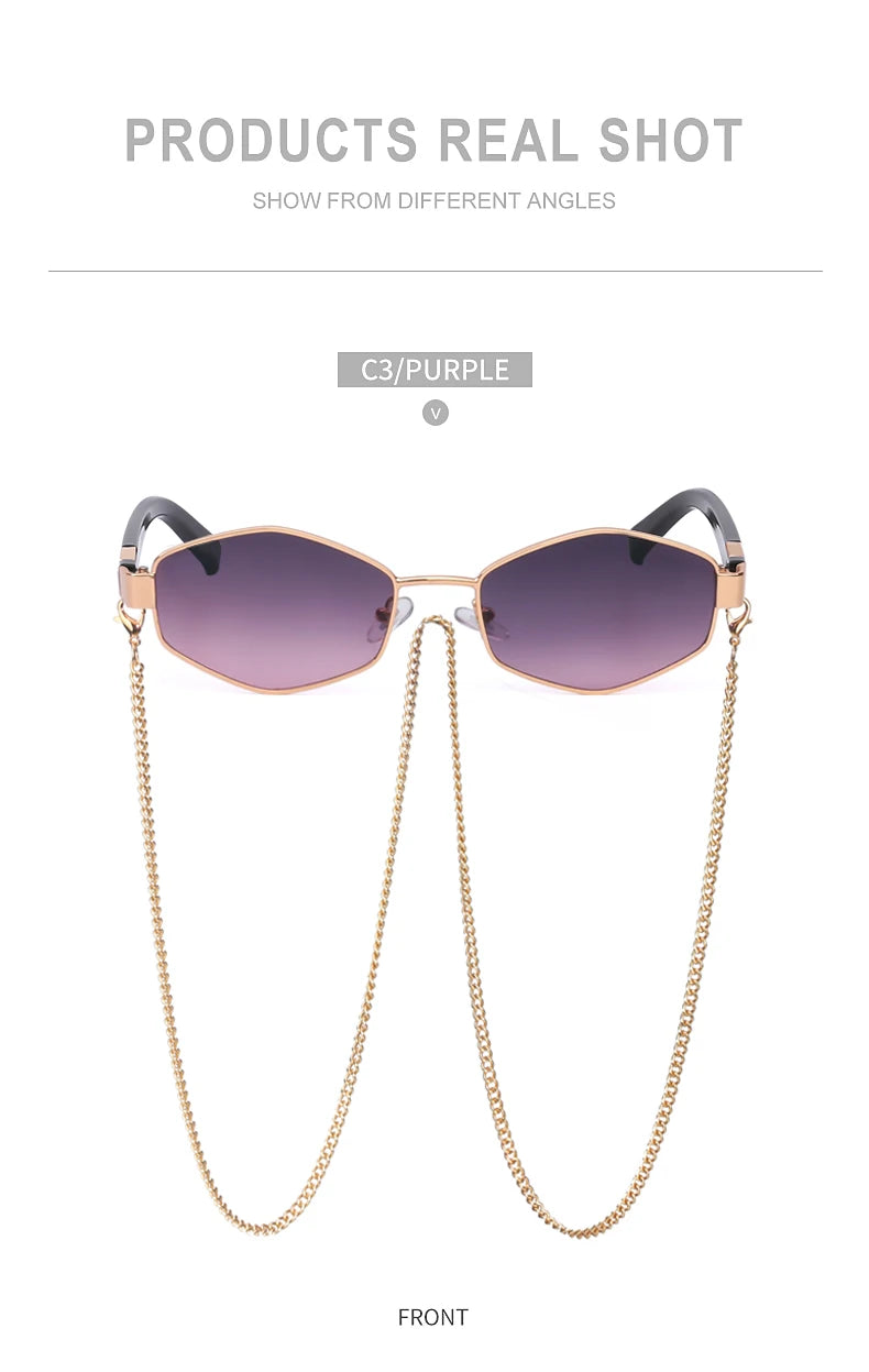 Luxury Brand Designer Punk SunGlasses