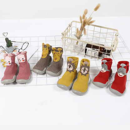 Infant Kids Rubber Soft Non-Slip Sole  Casual Shoes