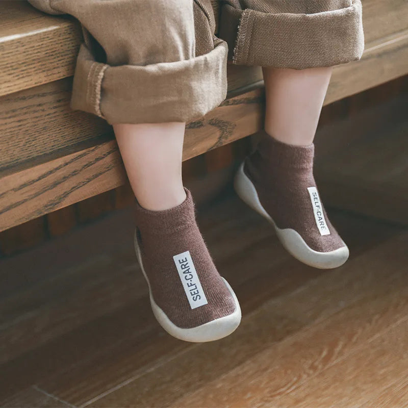 Infant Kids Rubber Soft Non-Slip Sole  Casual Shoes