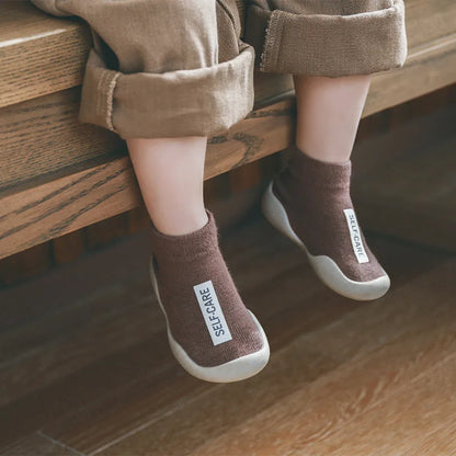 Infant Kids Rubber Soft Non-Slip Sole  Casual Shoes