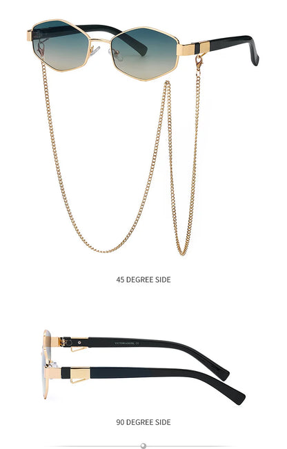 Luxury Brand Designer Punk SunGlasses