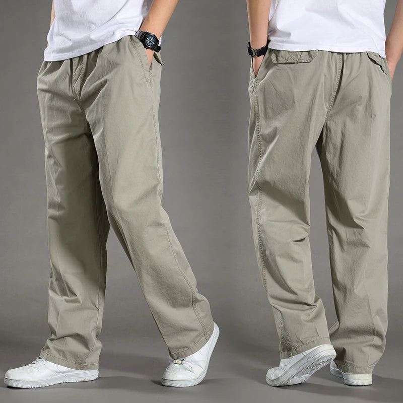 Cotton Cargo Pants Summer Sweatpants