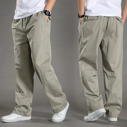 Cotton Cargo Pants Summer Sweatpants