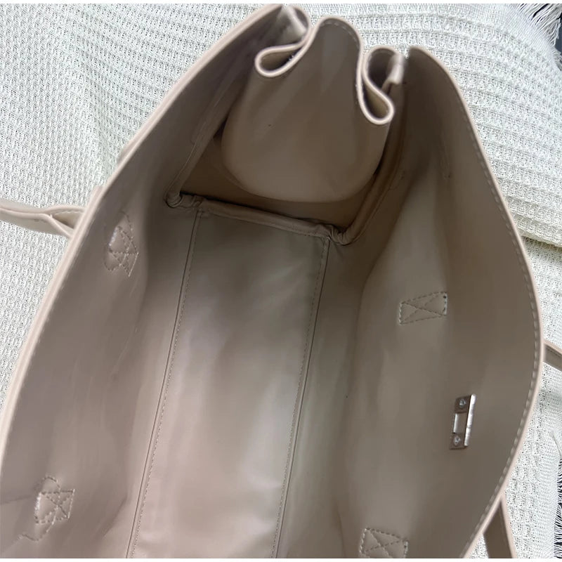 Square Buckle Design Luxury Handbag