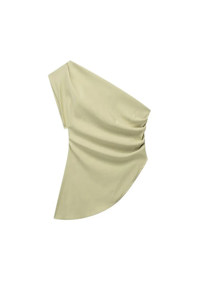 Asymmetric Off-Shoulder Top