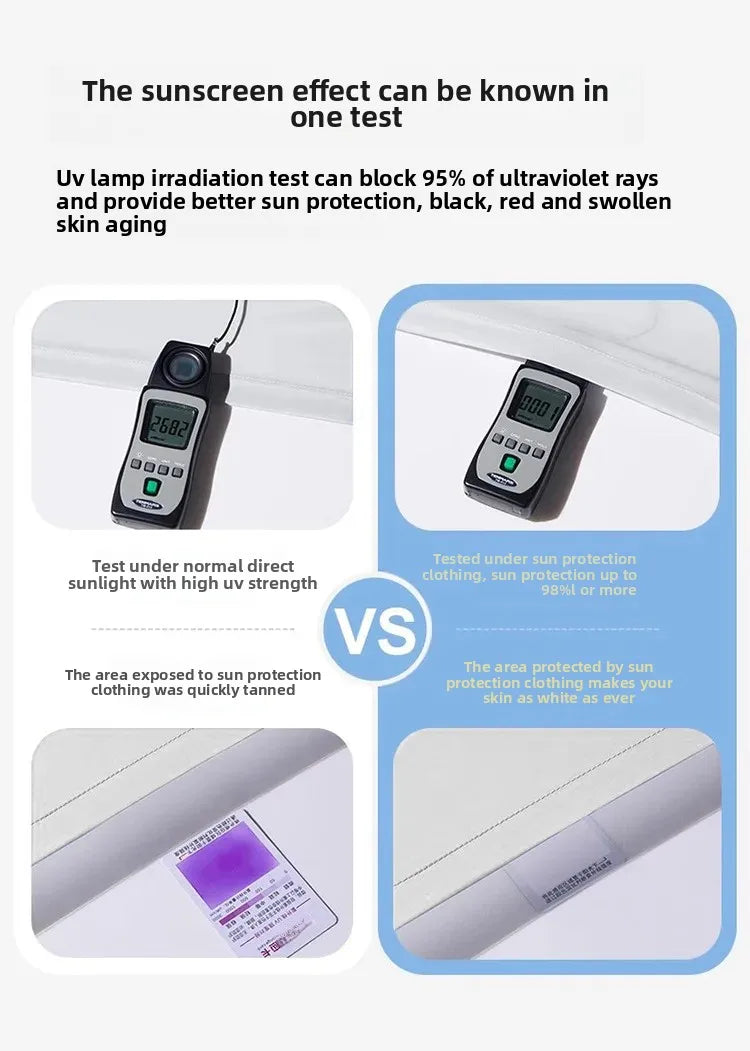 UPF50+ Quick Dry Ice Silk UV Protection