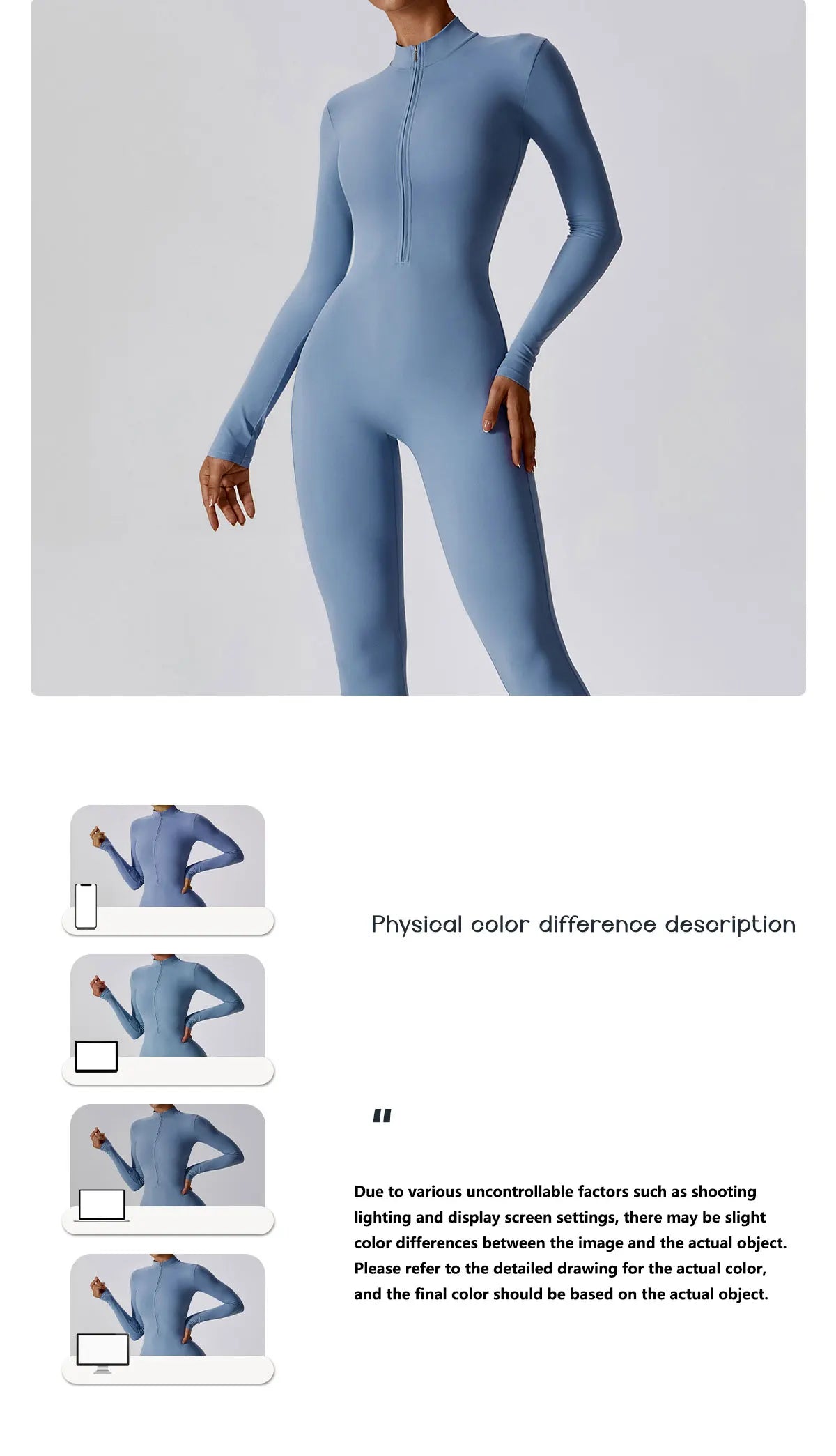 Long Sleeved Yoga Boilersuit