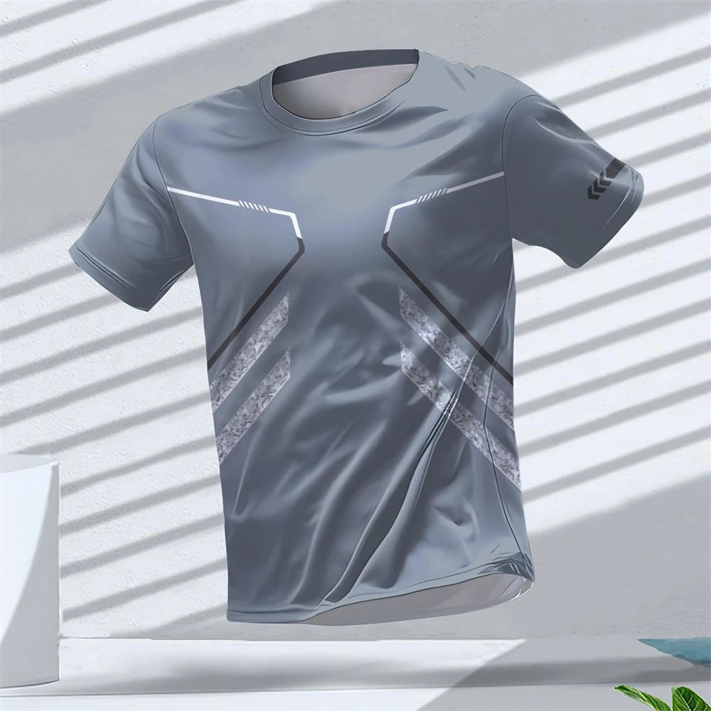 Quick-Dry 3D Sports T-Shirt